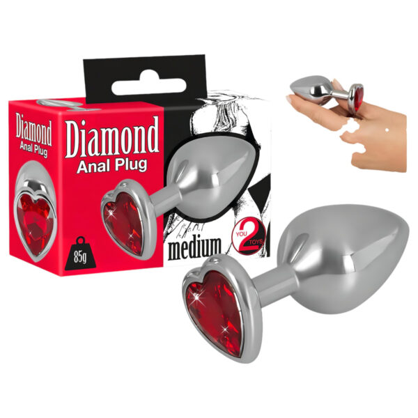 You2Toys - Diamond anální kolík 85g