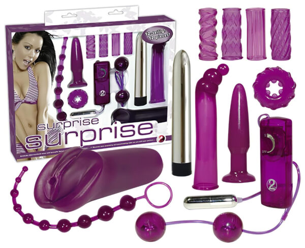 You2Toys - Erotické překvapení - sada vibrátorů (12 dílů)