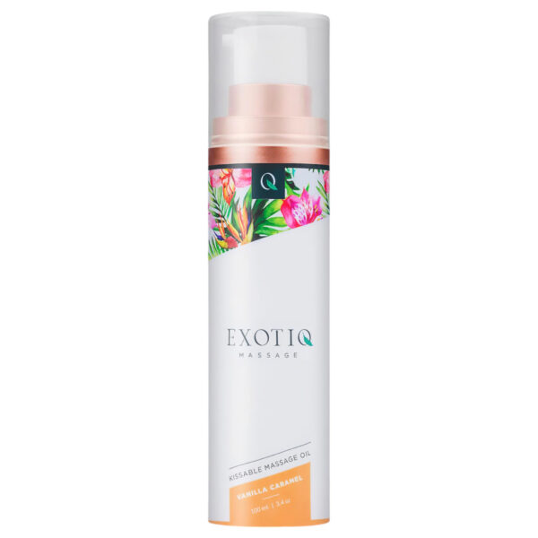 Exotiq – vonný masážní olej - vanilka a karamel (100 ml)