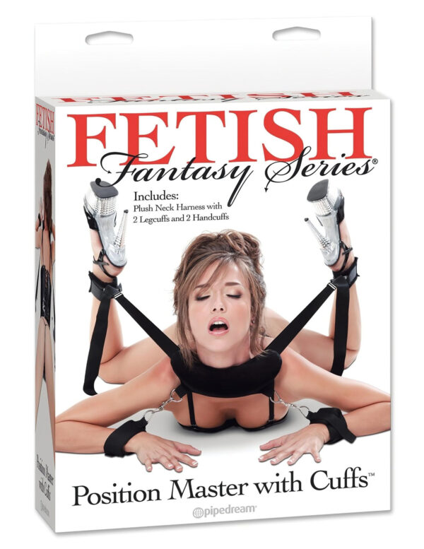 Fetish Position Master - vázací sada (černá)
