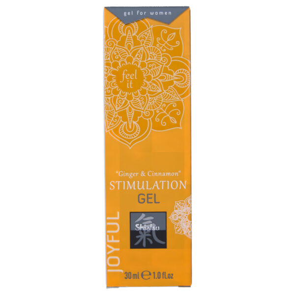 HOT Shiatsu - stimulační krém pro ženy - zázvor a skořice (30 ml)