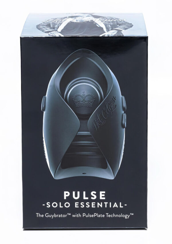 Hot Octopuss Pulse Solo Essential - Nabíjecí masturbátor (černý)