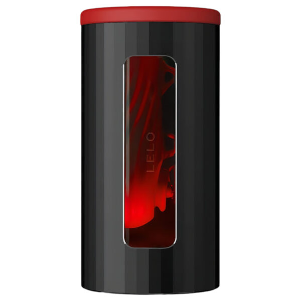LELO F1s V2 - interaktivní masturbátor (červená)