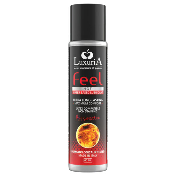 LuxuriA Feel Hot - hřejivý lubrikant (60ml)