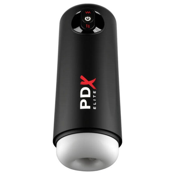 PDX Elite Moto Milker - vibrační pánská hračka (černá)