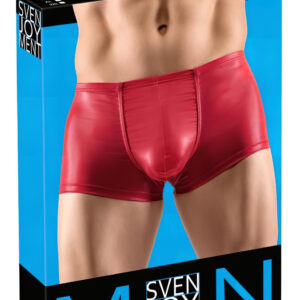 Svenjoyment - lesklé push-up boxerky (červené) - L