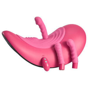 VibePad Rideon - pulzující houpačka pro stimulaci G-bodu a klitorisu (růžová)