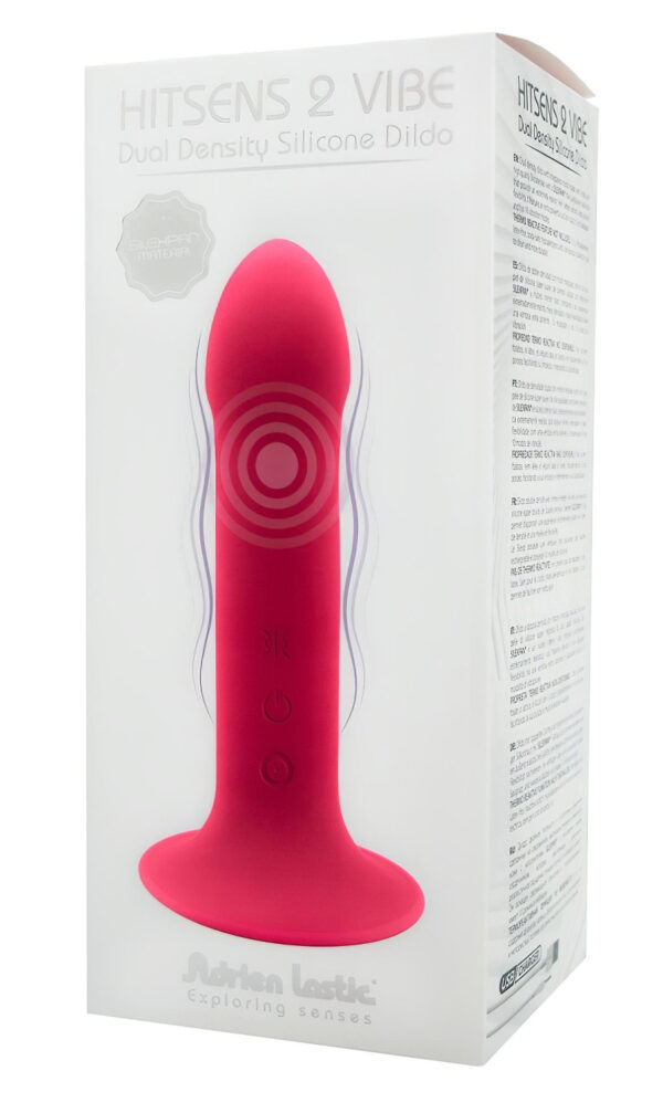Adrien Lastic Hitsens 2 - termoreaktivní vibrační pomocník (růžový)