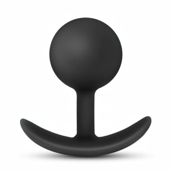Anal Adventures Platinum - anální kolík (černý)
