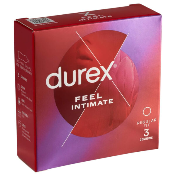 Durex Feel Intimate - tenký kondom (3 ks)