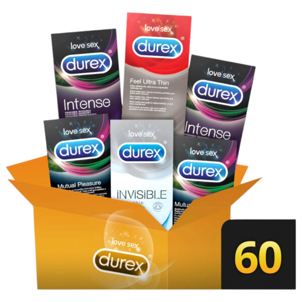Durex Premium - extra potěšení kondom balení (6x10 ks)