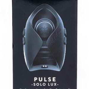 Hot Octopuss Pulse Solo Lux - rádiový masturbátor (černý)