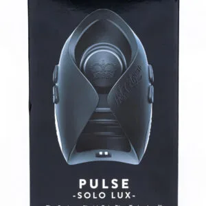 Hot Octopuss Pulse Solo Lux - rádiový masturbátor (černý)