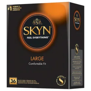 Manix SKYN Large - bezlatexové kondomy (36 ks)