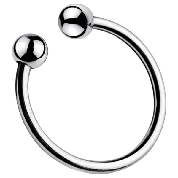 Nerezový kovový kroužek na penis - oddálení ejakulace (28 mm)