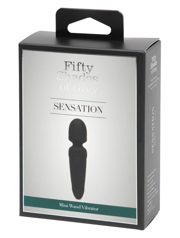Padesát odstínů šedi Sensation Wand - mini masér (černý)