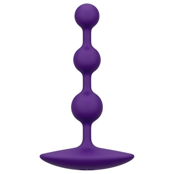 ROMP Amp - perličkový anální dildo (fialový)