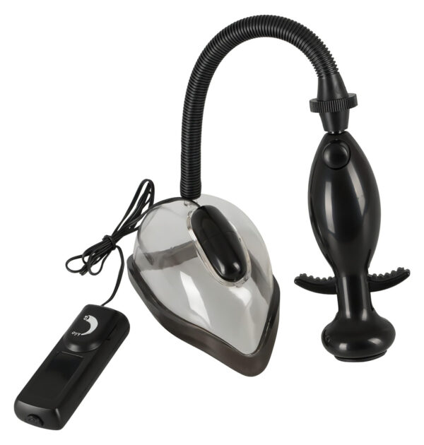 You2Toys - vibrační pumpa na klín - (černá)