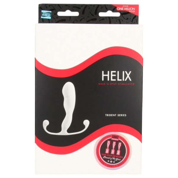 Aneros Trident Helix - bílý stimulátor prostaty