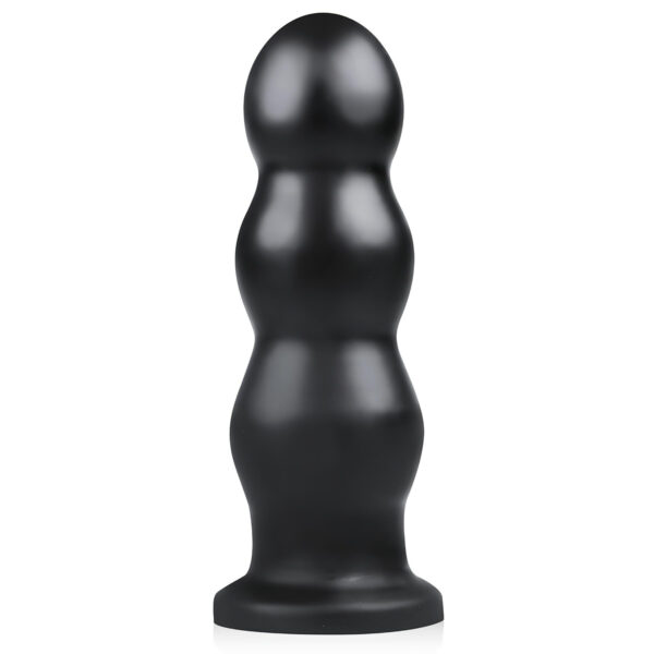 BUTTR Tactical III - černé dildo s přísavkou