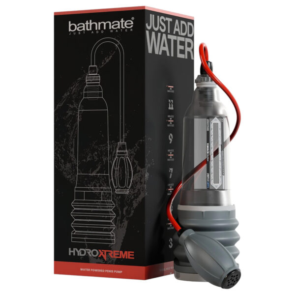 Bathmate HydroXtreme8 - hydropumpa (průhledná)