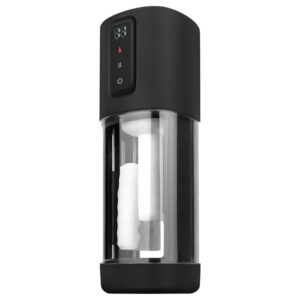 CRUIZR CX11 - hřejivý stahovací masturbátor (černý)