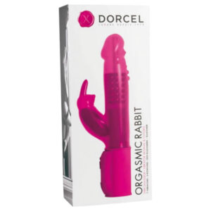 Dorcel Orgasmic Rabbit - vibrátor s ramínkem na klitoris (růžový)