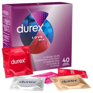 Durex Love Mix - sada kondomů (40ks)