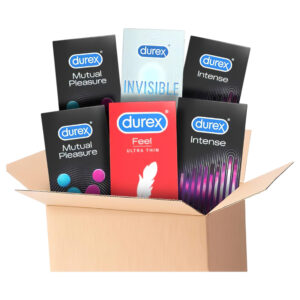 Durex Premium - balíček kondomů pro extra potěšení (6x10 ks)