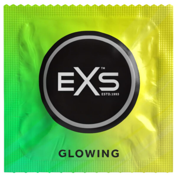 EXS Glow - svítící kondomy (3ks)