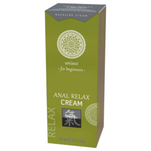 HOT Shiatsu Anal Relax - uklidňující krém pro anální lubrikaci (50ml)