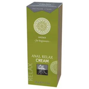 HOT Shiatsu Anal Relax - uklidňující krém pro anální lubrikaci (50ml)
