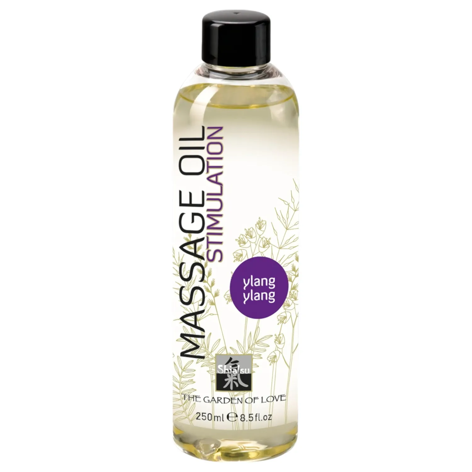 HOT Shiatsu Rozkoš masážní olej - ylang-ylang (250ml)