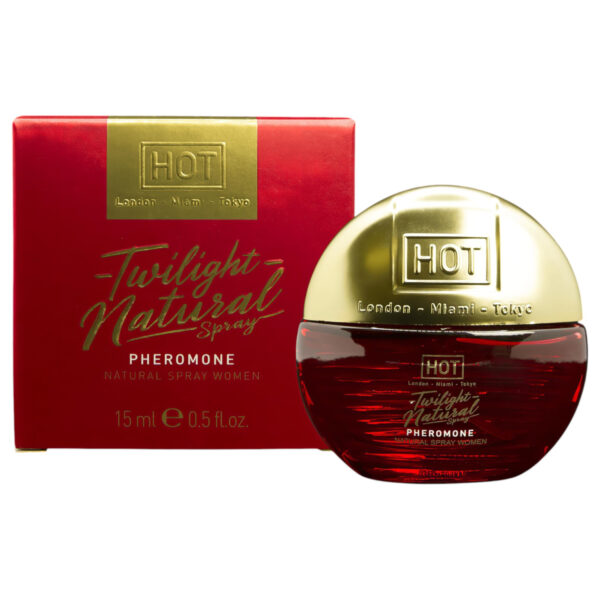 HOT Twilight Natural - feromonový parfém pro ženy (15ml) - bez vůně