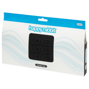 Happyrabbit - černá střední sex-hrací taška