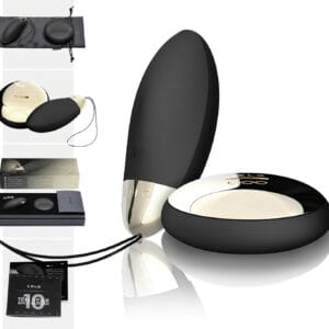 LELO Lyla 2 - dálkově ovládané vibrační vajíčko (černé)