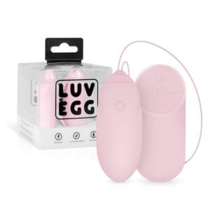 LUV EGG - akumulátorové vibrační vajíčko s rádiovým ovládáním (růžové)