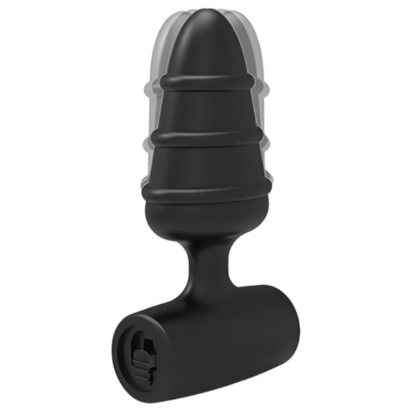 Love Plug - mini anální vibrátor (černý)
