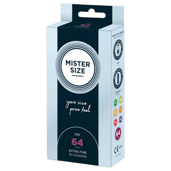 Mister Size tenká kondom - 64mm (10 ks)