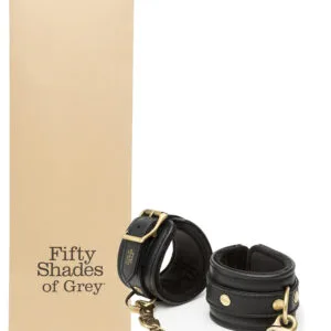 Padesát odstínů šedi Bound to You - pouta na zápěstí (černá)