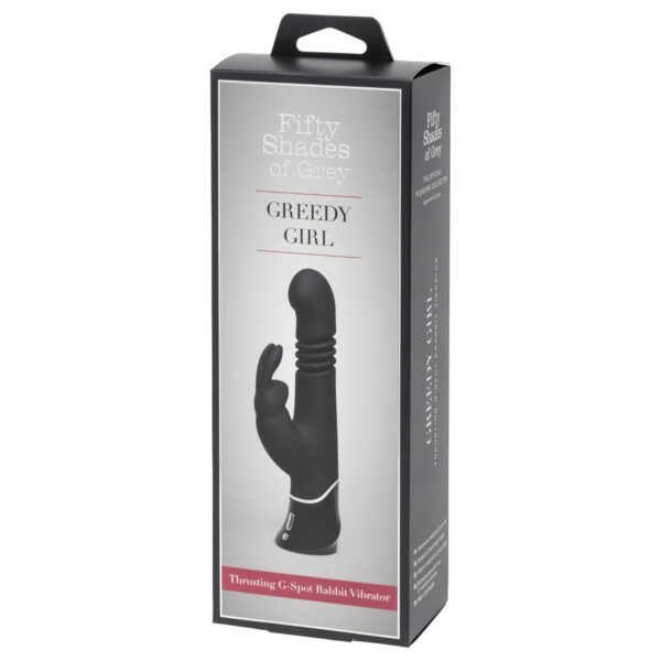 Padesát odstínů šedi Greedy Girl - miseční vibrátor (černý)