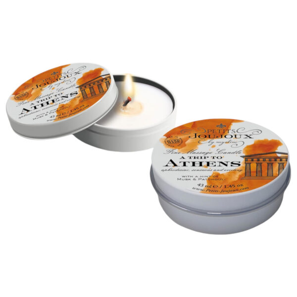 Petits Joujoux Athény - masážní svíčka - pižmová vůně (43ml)
