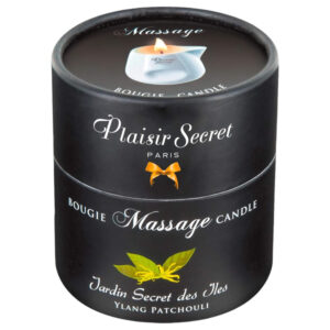 Plaisirs Secrets Ylang Patchouli - masážní svíčka (80ml)