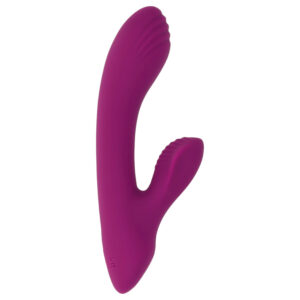 Playboy Bitty Bunny - akumulátorový vibrátor s výběžkem na klitoris (růžový)