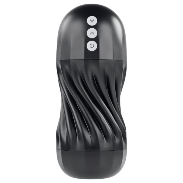 Playboy Solo Stroker - akumulátorový stimulační masturbátor (černý)