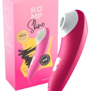 ROMP Shine - voděodolný stimulátor klitorisu (růžová)
