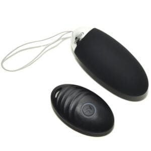 Rimba Venice - akumulátorové vibrační vajíčko na dálku (černé)