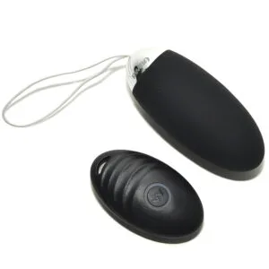 Rimba Venice - akumulátorové vibrační vajíčko na dálku (černé)