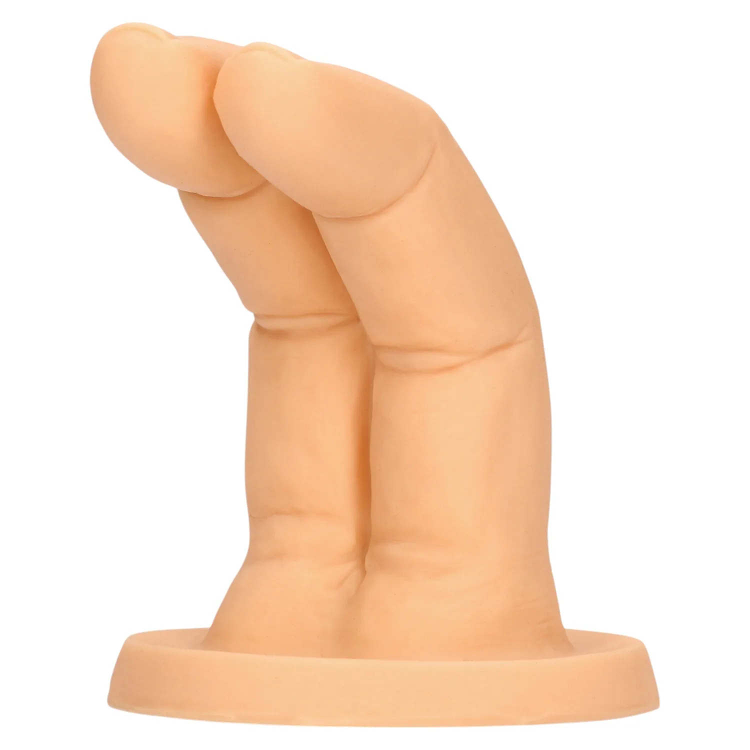 S-Line - dvojprstý dildo (přírodní)