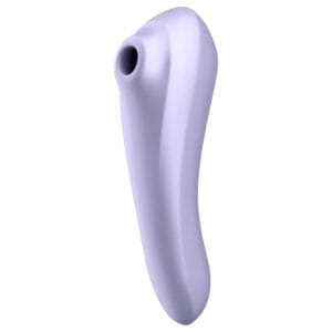 Satisfyer Dual Pleasure - chytrý 2v1 vibrátor s vlnami (fialový)